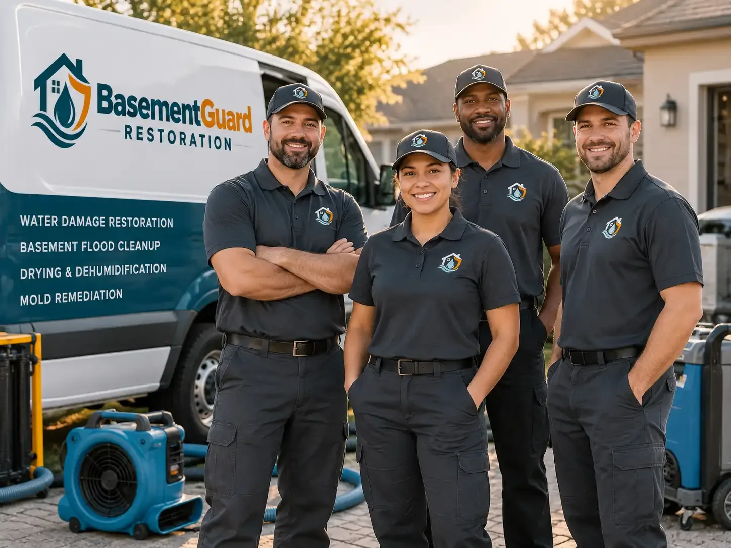 Basement Water Damage Restoration company in Woodford, WI
